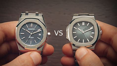 patek philippe aquanaut vs audemars piguet royal oak|Patek Philippe aquanaut reviews.